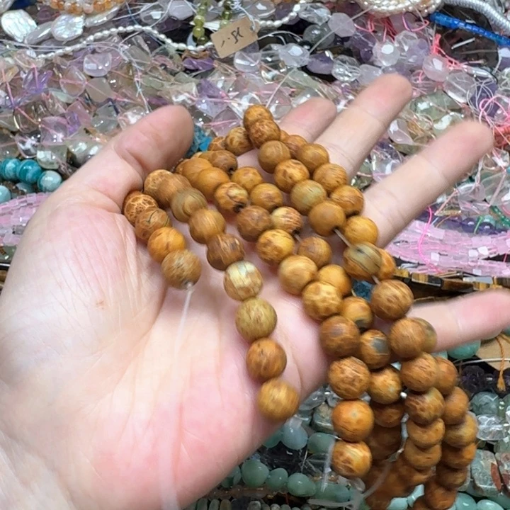 合金玛瑙/玉髓珠宝半成品一条10m老树玛瑙