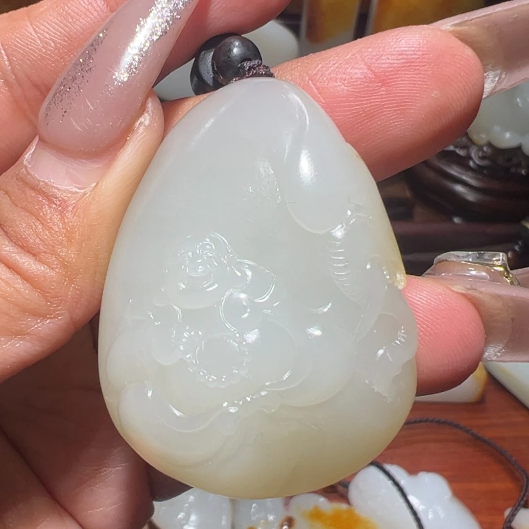 和田玉（子料）未镶嵌颈饰