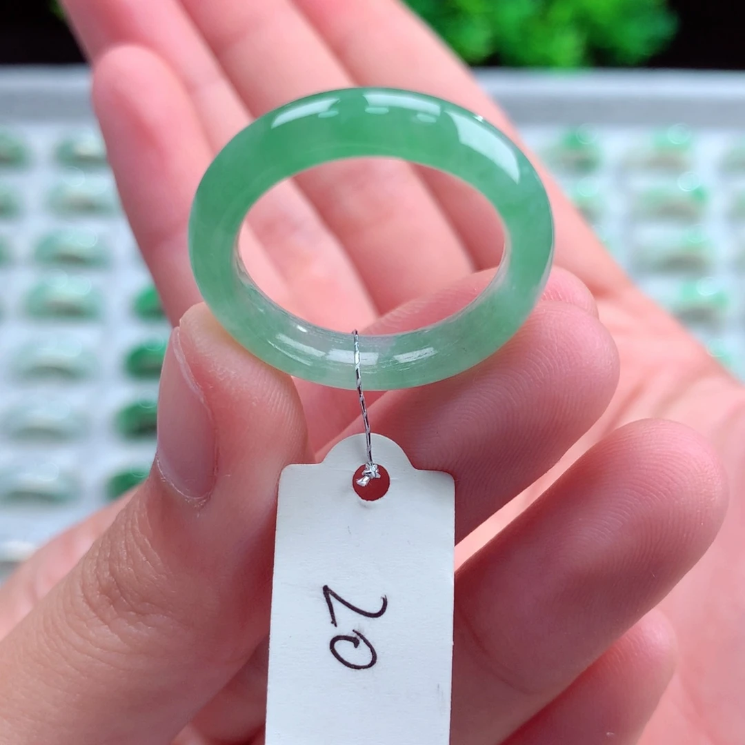 未镶嵌戒指翡翠天然