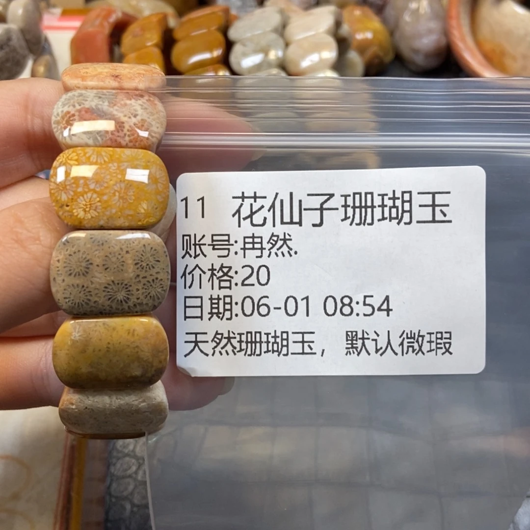 硅化珊瑚（珊瑚玉）手镯未镶嵌冉*.11