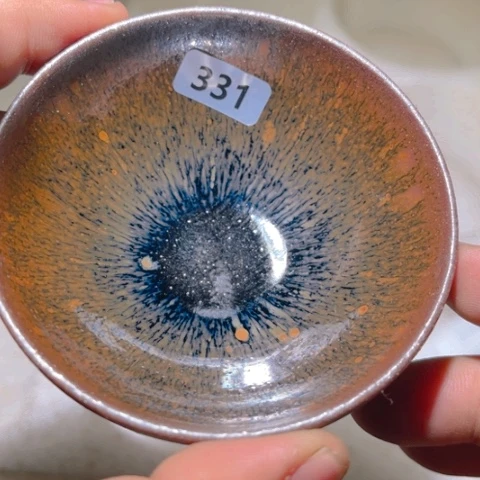 茶盏原矿原釉柴烧建盏