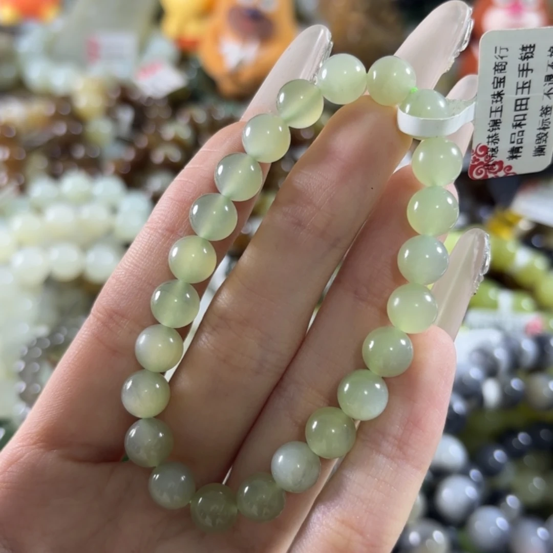 和田玉未镶嵌手链272