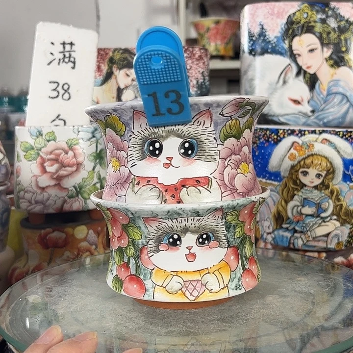 景德镇手绘花盆性价比超高