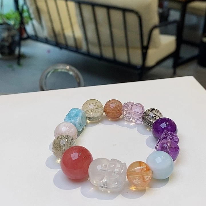 水晶手链未镶嵌貔貅镇手链