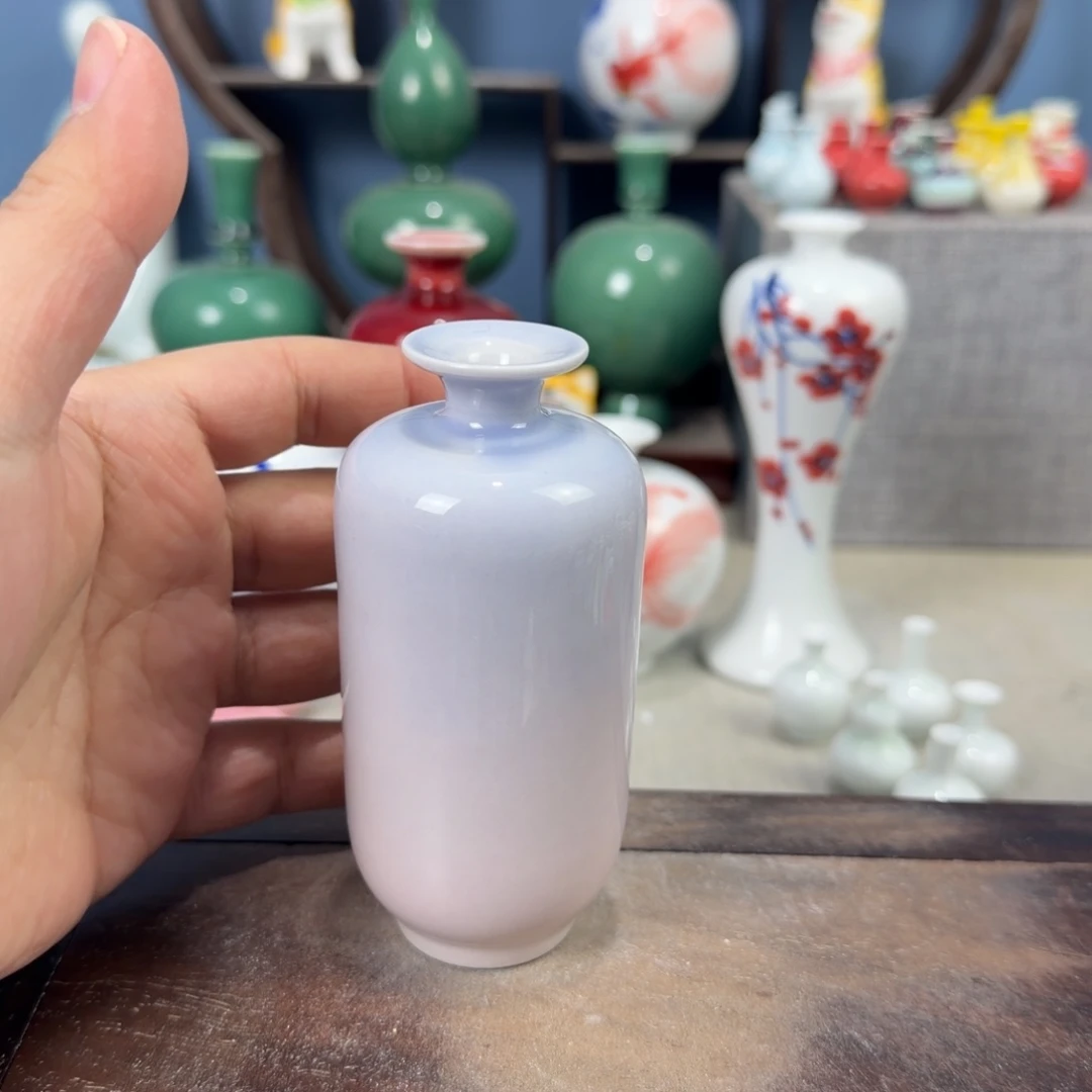 陶瓷手工小花器摆件