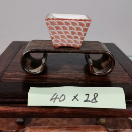 手工手绘釉盆大徳堂