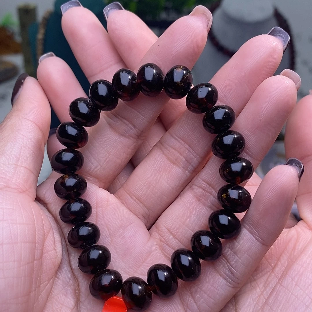 琥珀未镶嵌手链10➕