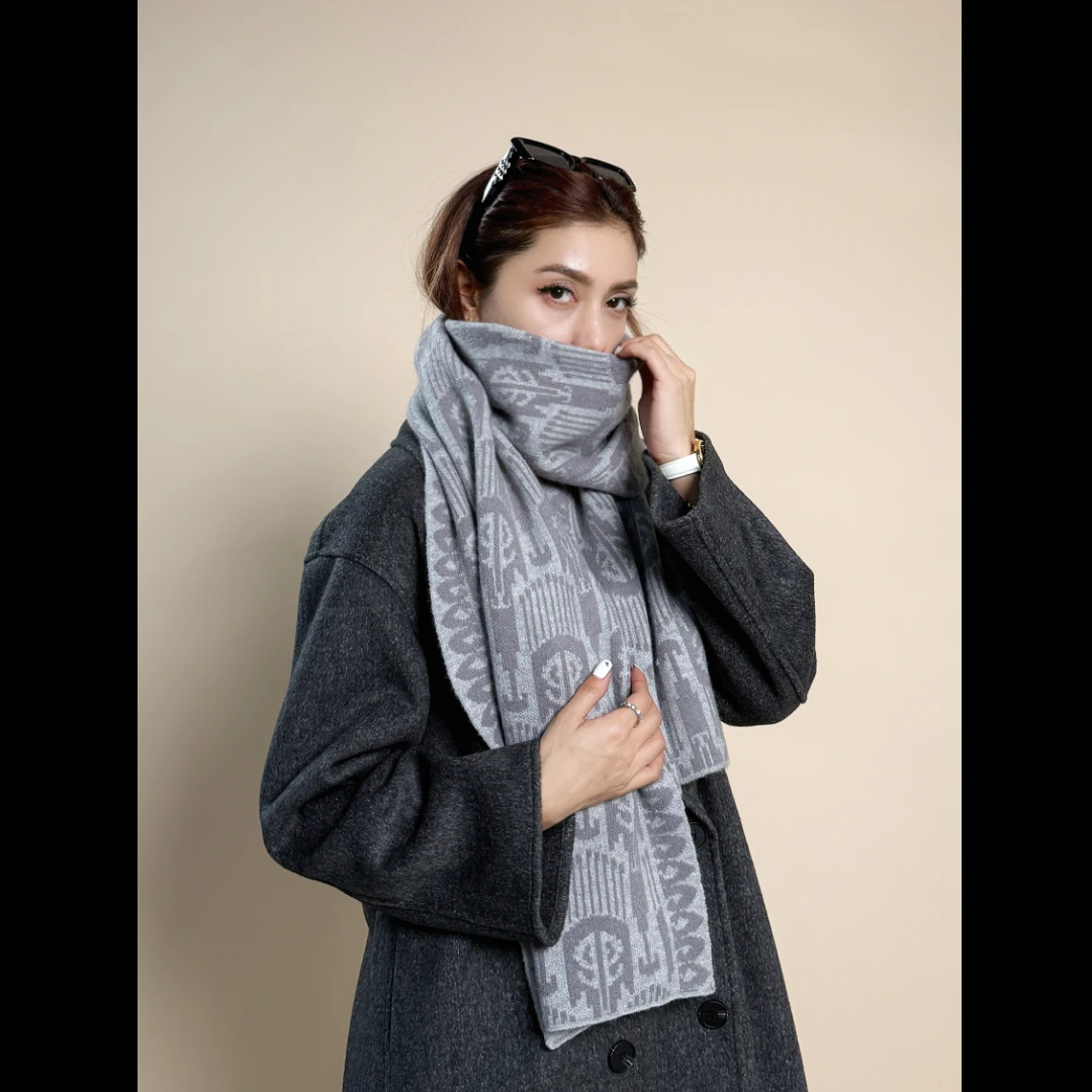 围巾帽子保暖围脖民族风时尚百搭简约防风冬天（mdn-108）
