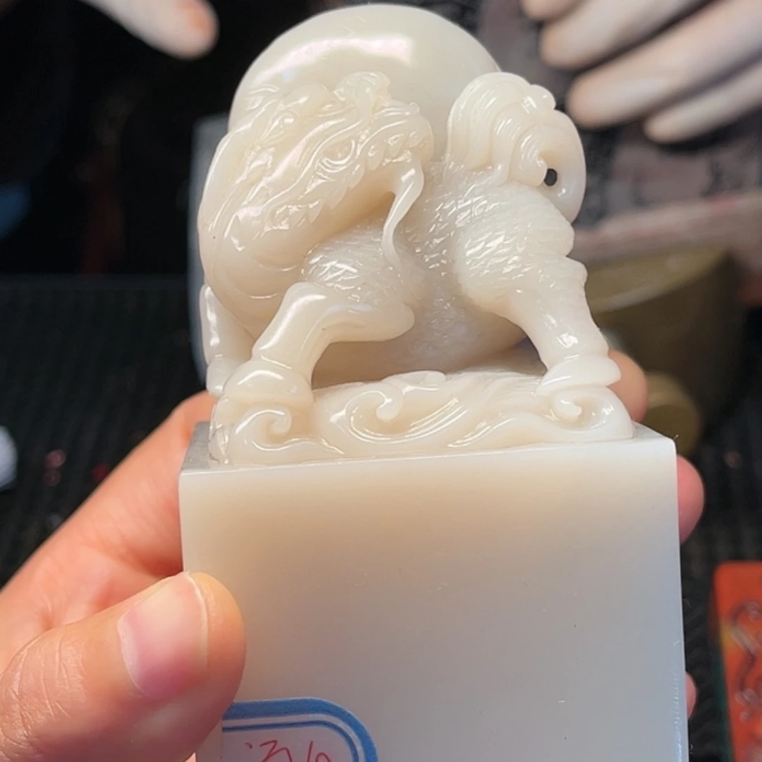 寿山石印石这么早的了么就