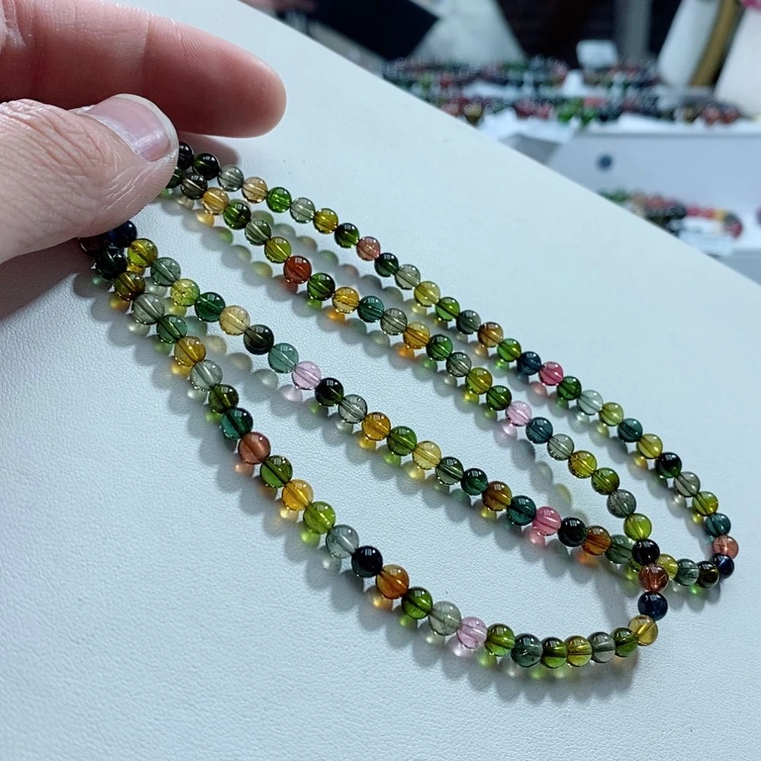 碧玺手链未镶嵌手链