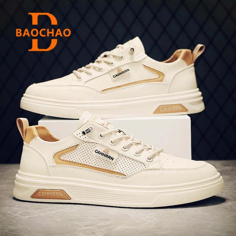 休闲鞋男鞋2025春季爆款复古厚底高级感男士跑步运动鞋子男款板鞋