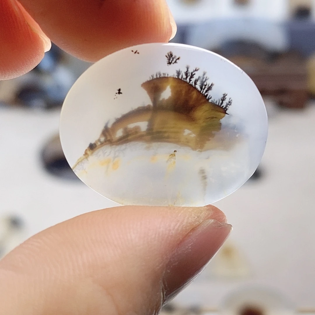 未镶嵌玛瑙/玉髓珠宝奇石