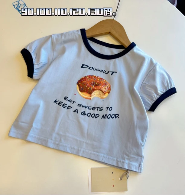 番薯片儿童夏款短袖90-130码