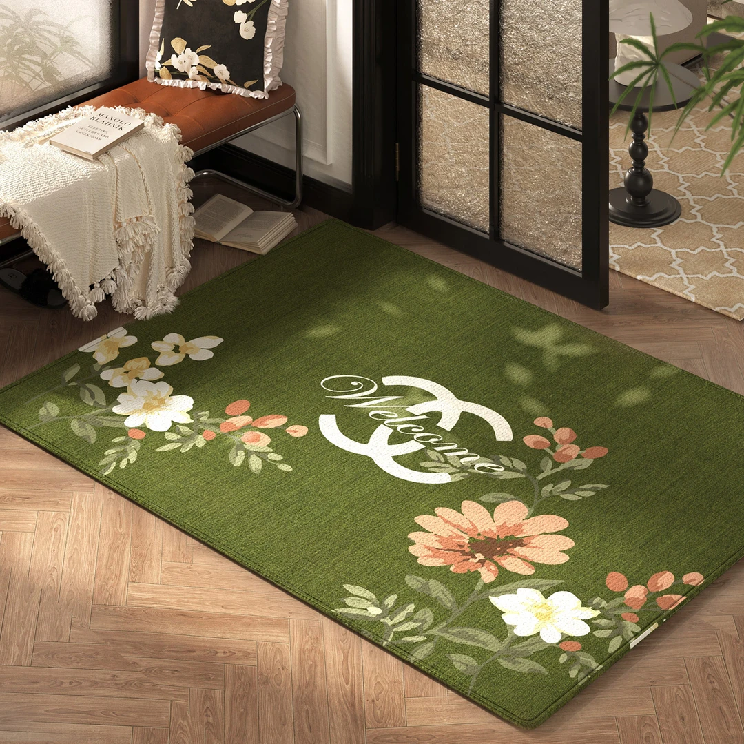 新款高级感吸水门口地垫入户门垫免洗耐脏防滑脚垫可裁剪客厅地毯