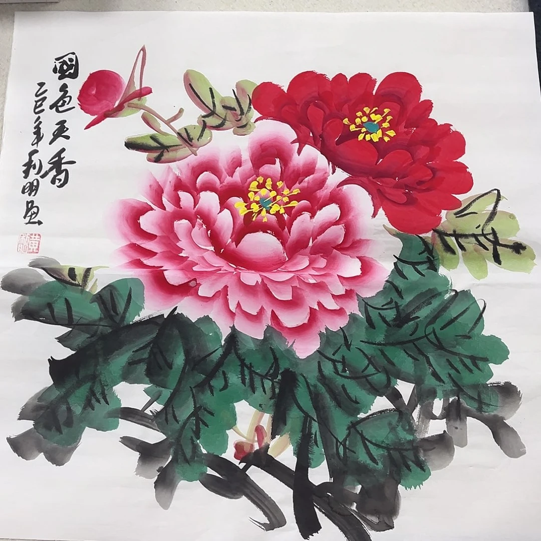 国画纯手绘字画国画作品欣赏
