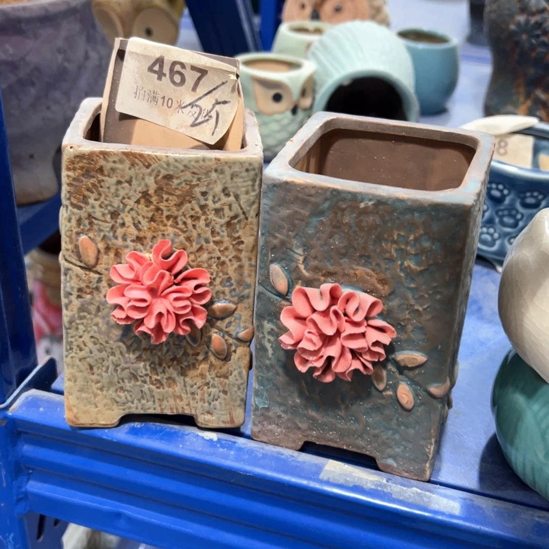 陶瓷多肉小花盆@@467