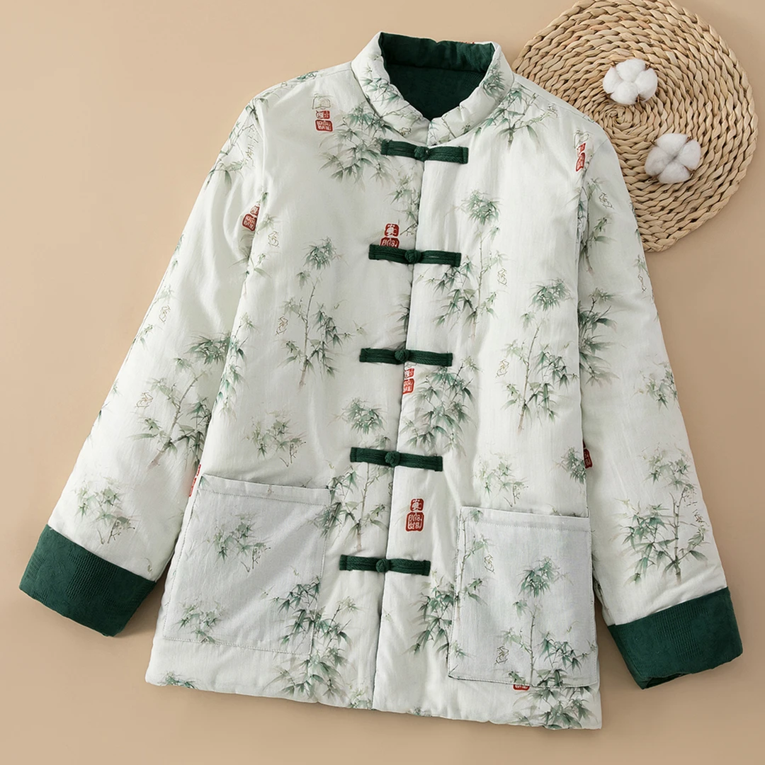 中国风男士棉花棉袄纯棉冬季加厚保暖棉衣新款汉服棉袄休闲棉服