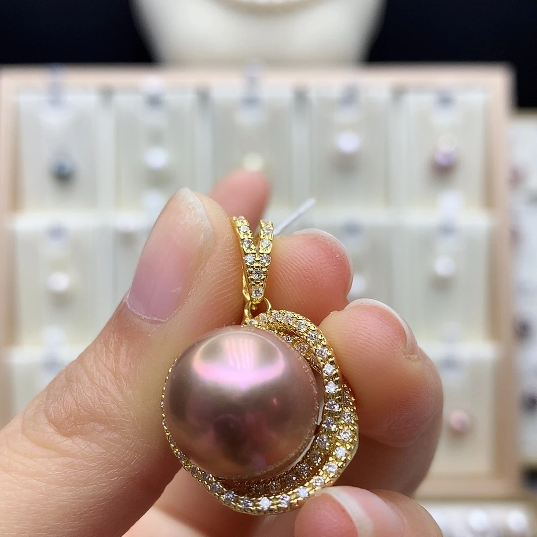 淡水珍珠颈饰合金