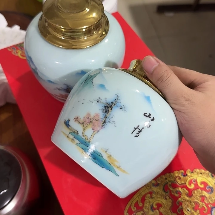 茶叶罐储物罐密封罐！