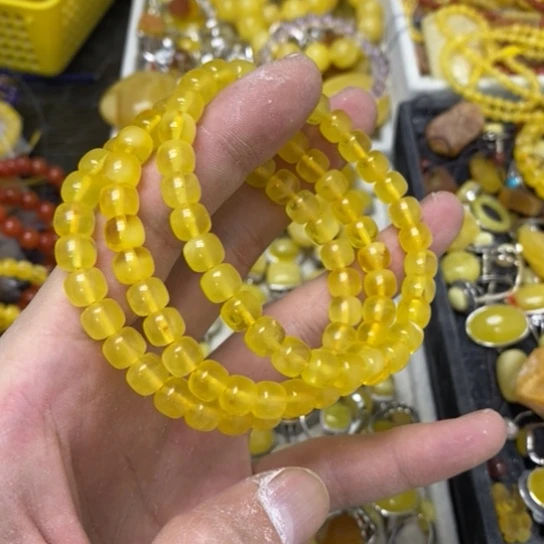 蜜蜡裸石未镶嵌多样性发货其一