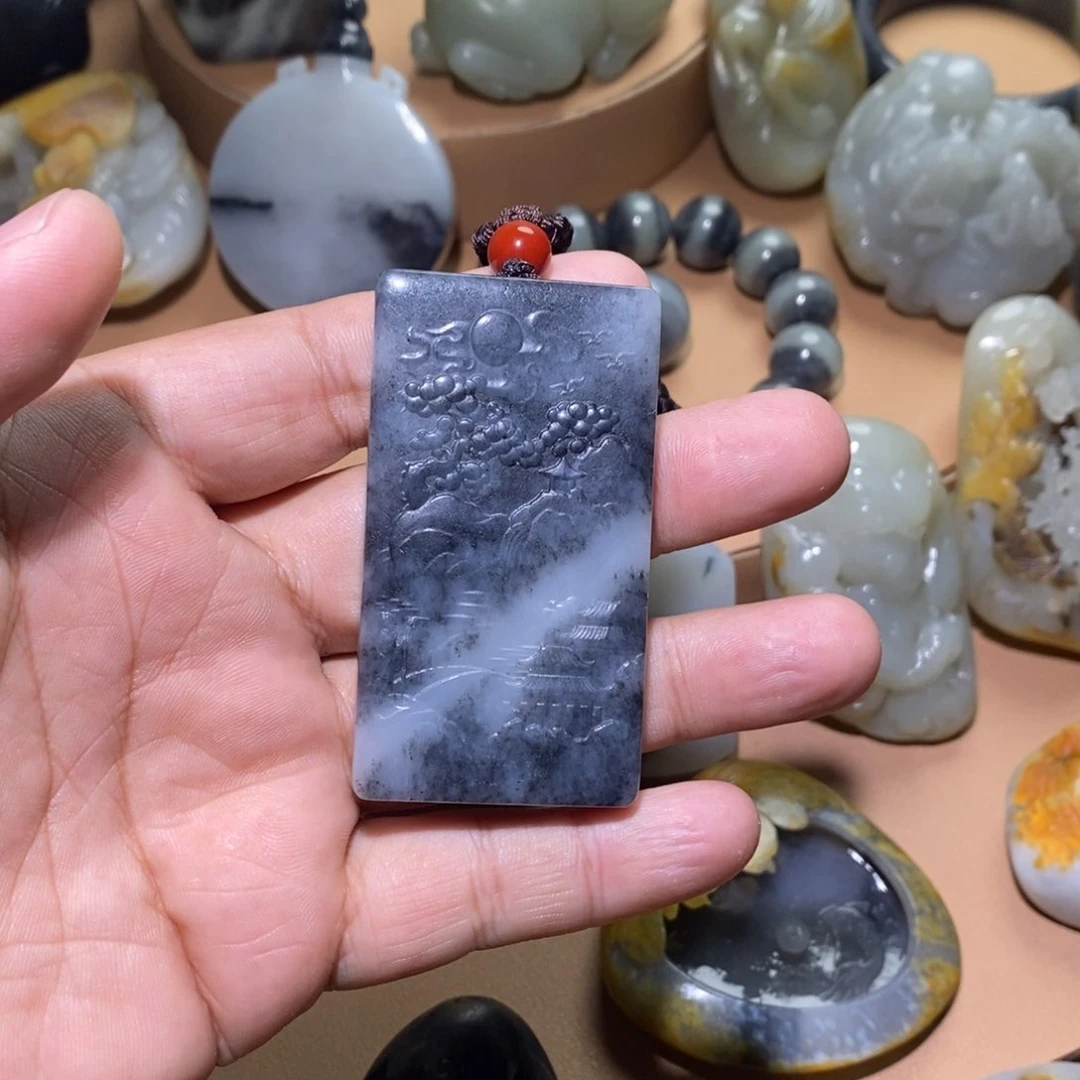 未镶嵌和田玉挂件