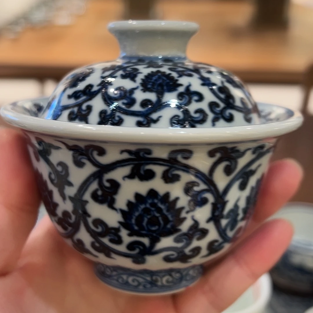 妙*景土造物柴窑壶承