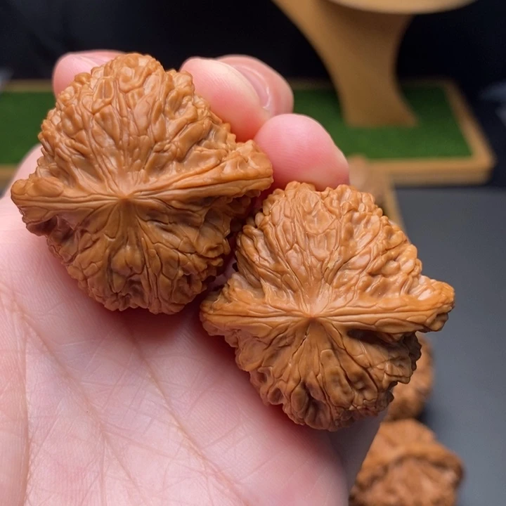 文玩核桃把件磨盘39