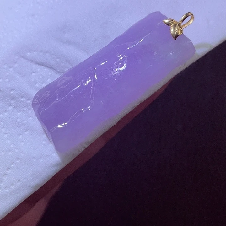 翡翠18K金镶嵌颈饰翡翠