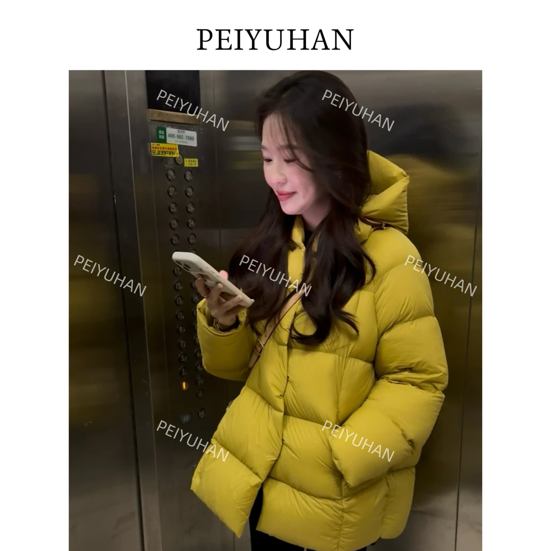 PEIERNA佩佩PC 【中长款泡芙羽绒服】面包羽绒服 S1644 6106167