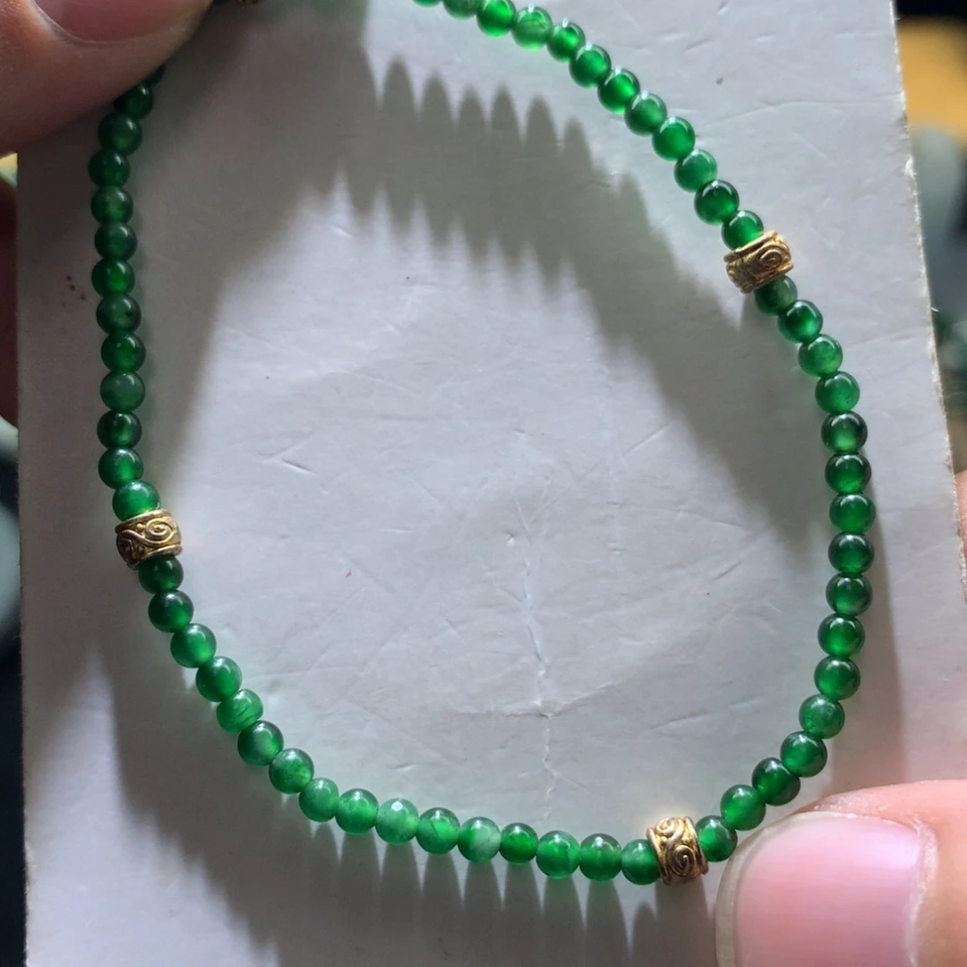 翡翠未镶嵌颈饰000
