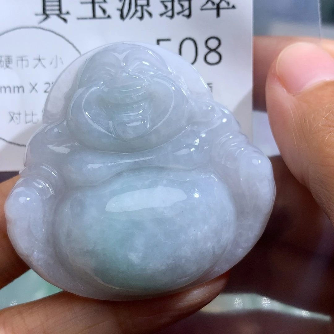 翡翠未镶嵌颈饰608