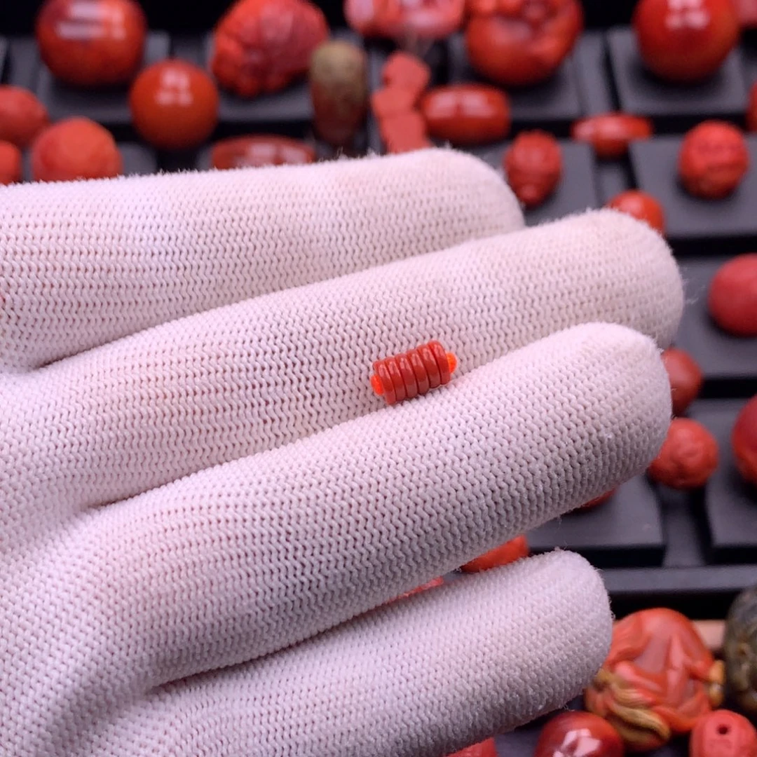 南红玛瑙未镶嵌南红原矿精工隔片5mm