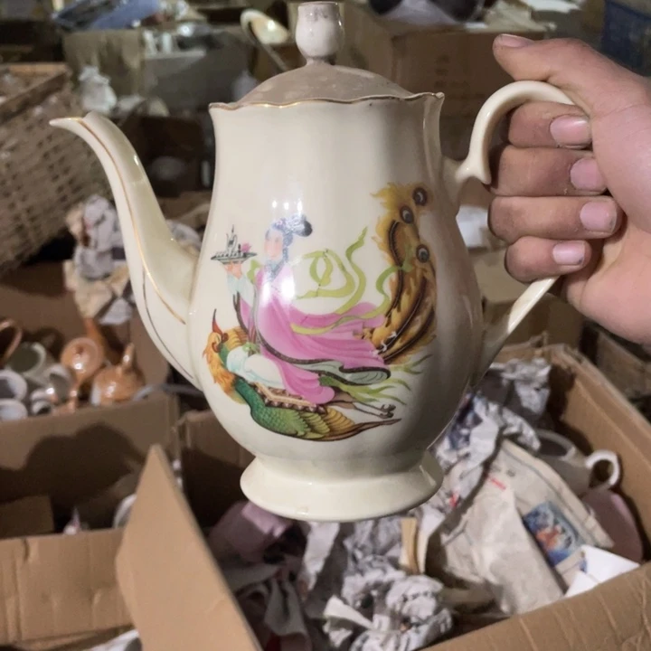 紫砂茶壶陶瓷艺术摆件摆件