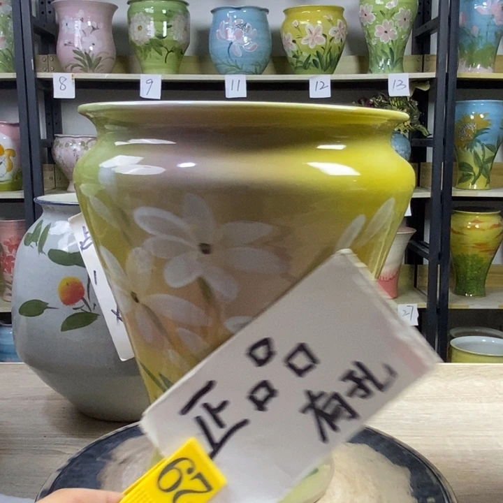 景德镇高温陶瓷花盆