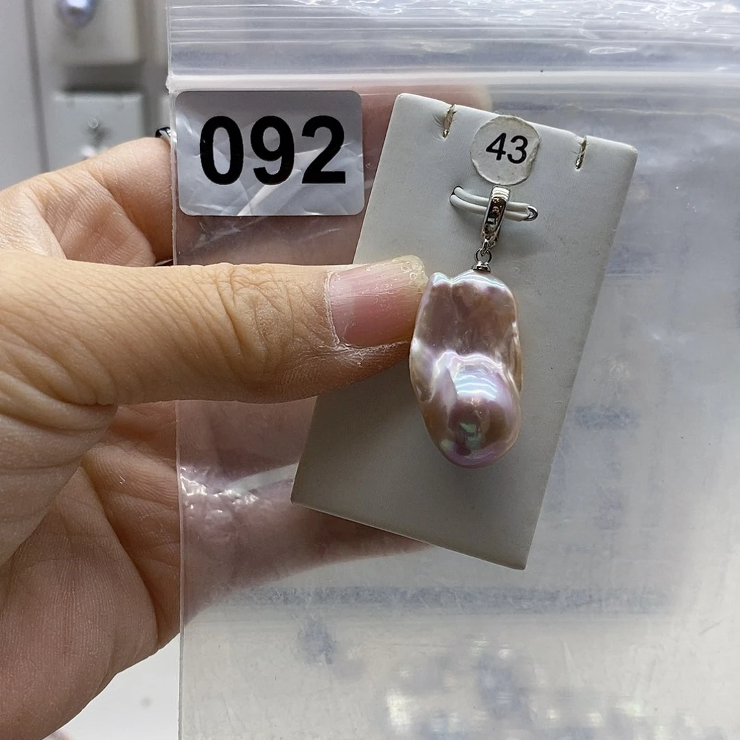 颈饰合金淡水珍珠