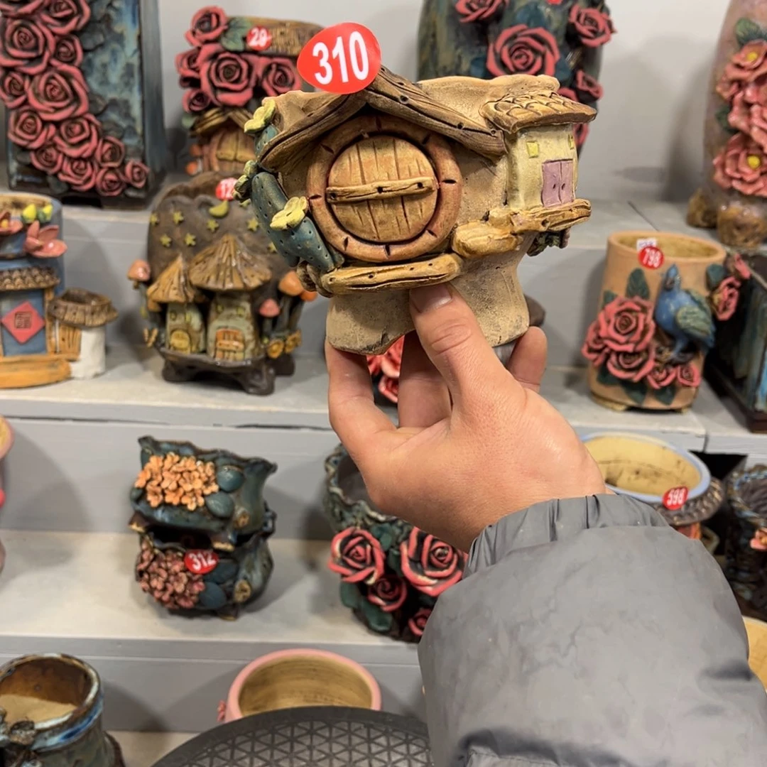 陶瓷福利310 号陶然花盆厂家直销