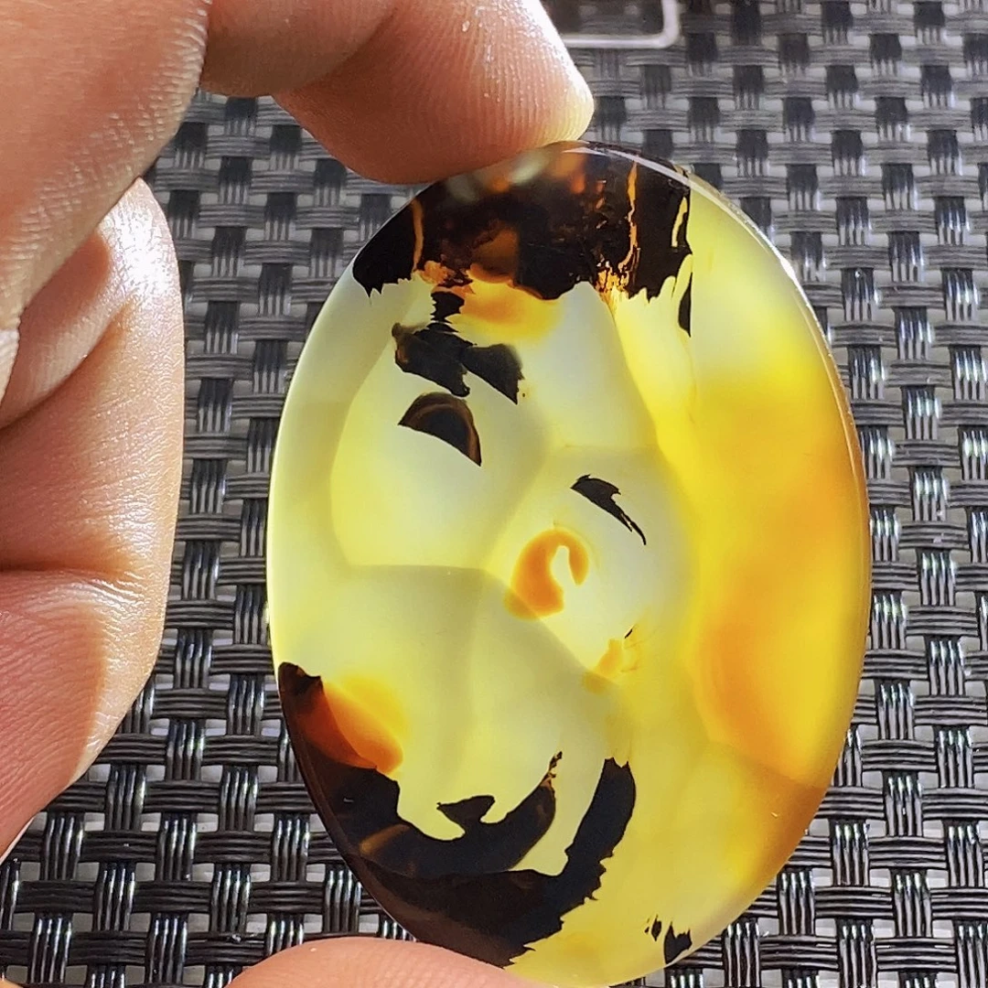 根***者玛瑙/玉髓未镶嵌吊坠(不含链)