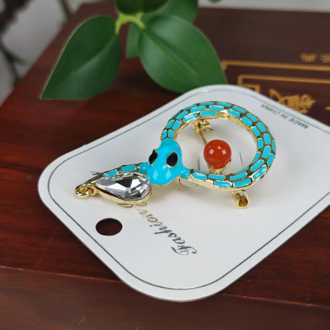 【老王好物优选】天然和南红别针多样性发一A23