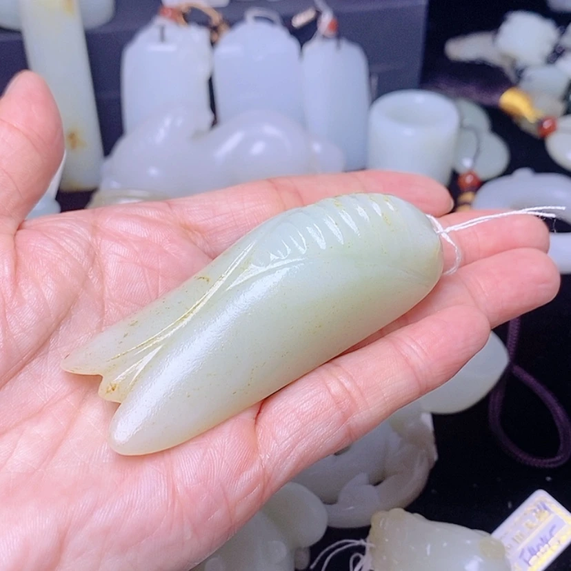 【闪购商品】和田玉（糖玉）未镶嵌挂件?*风