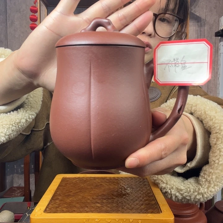 茶杯紫砂原矿紫砂杯