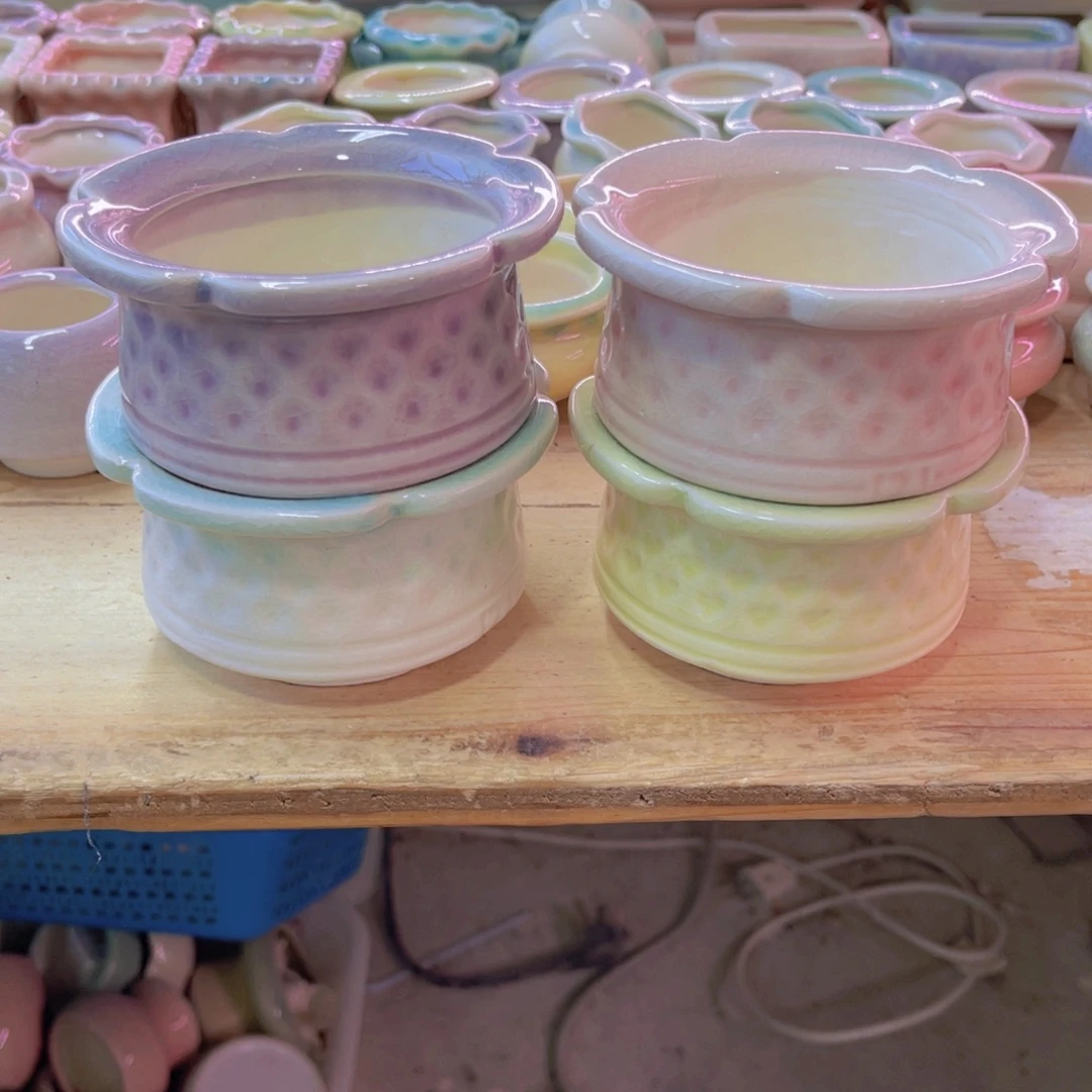 陶瓷花盆当场凑满12包邮