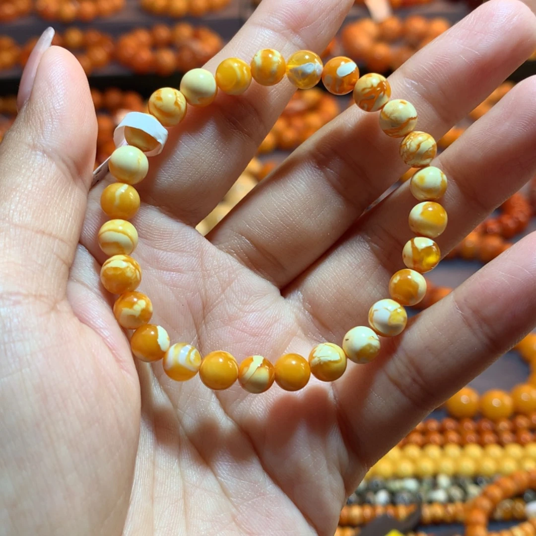 【闪购商品】手串蜜蜡未镶嵌蜜蜡手串