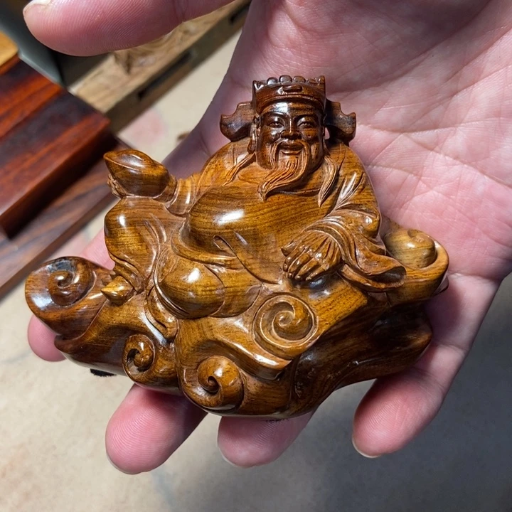 黄花梨/降香黄檀财神
