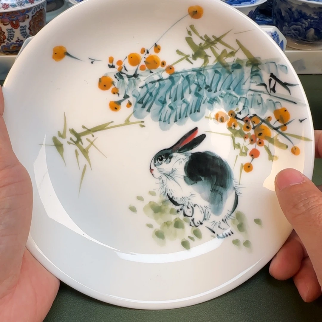 纯手工纯手绘茶具石头74