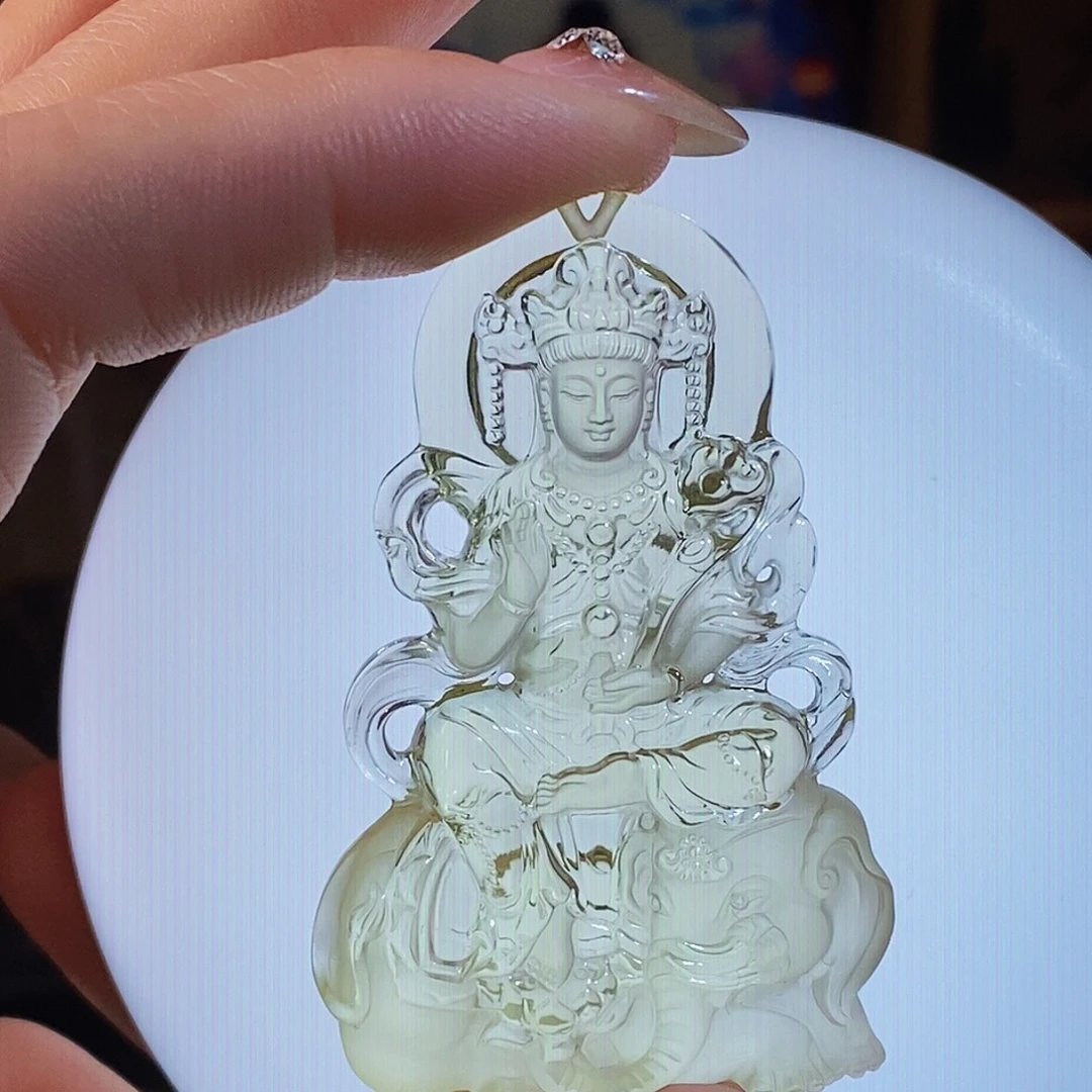 浪***码颈饰水晶未镶嵌吊坠