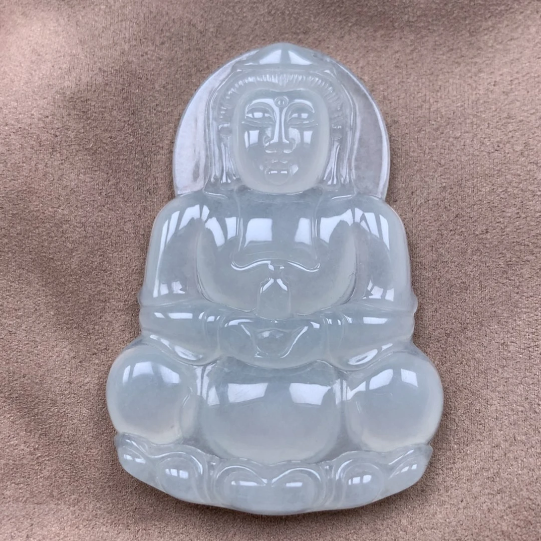 翡翠未镶嵌颈饰缅甸A货翡翠