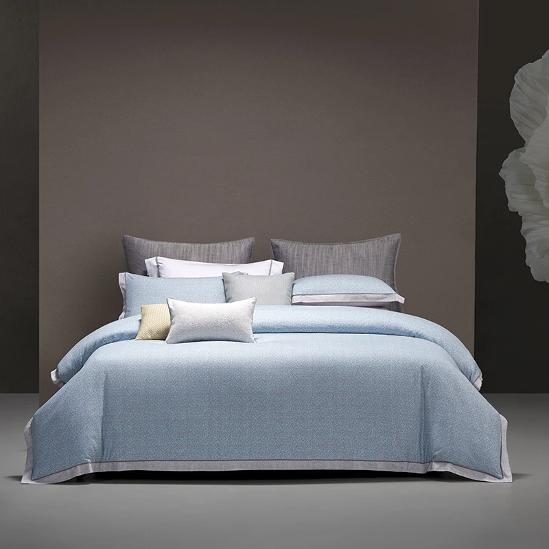 【梦洁家纺线下专柜款】纯棉磨毛印花四件套：塞纳河