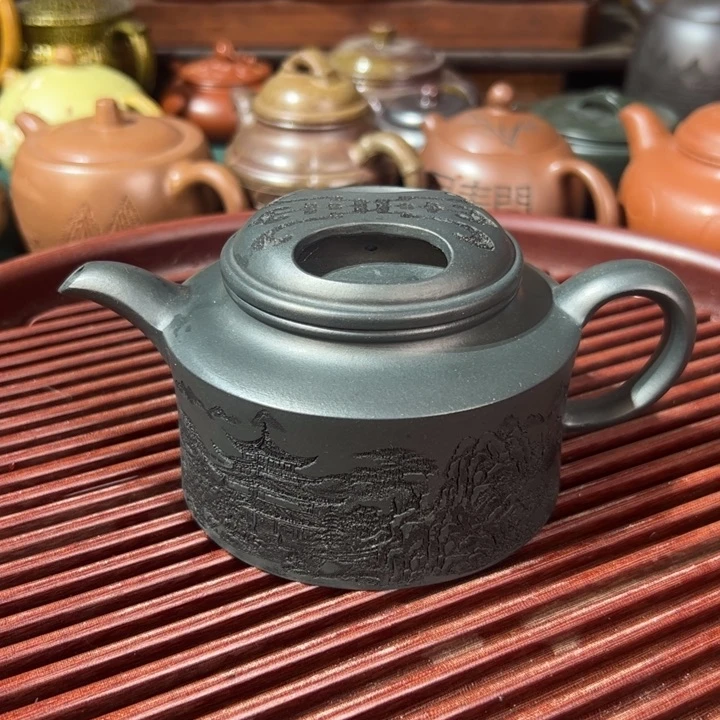 茶壶紫砂紫砂壶正品证书带上