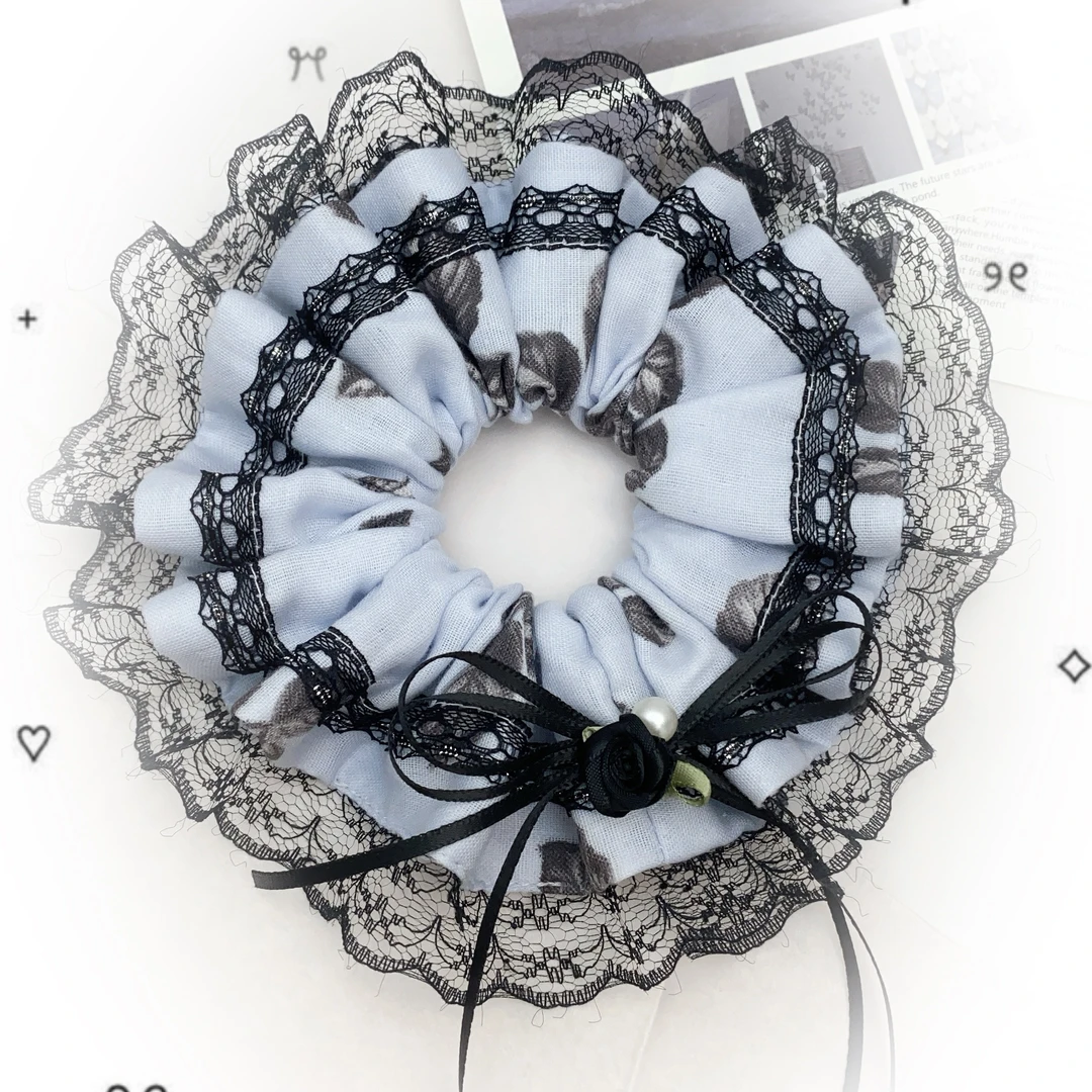 大肠发圈发饰气质头饰ins