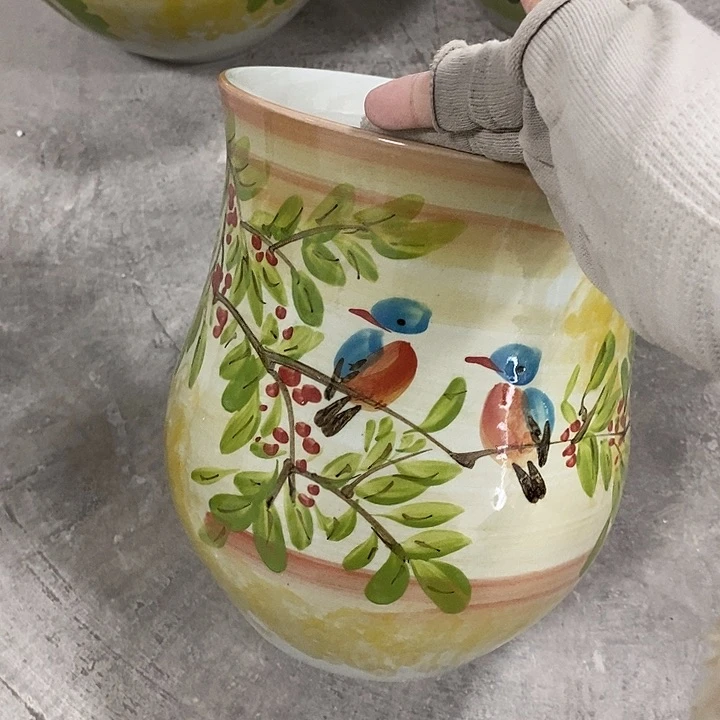 缸13xc景德镇陶瓷花盆